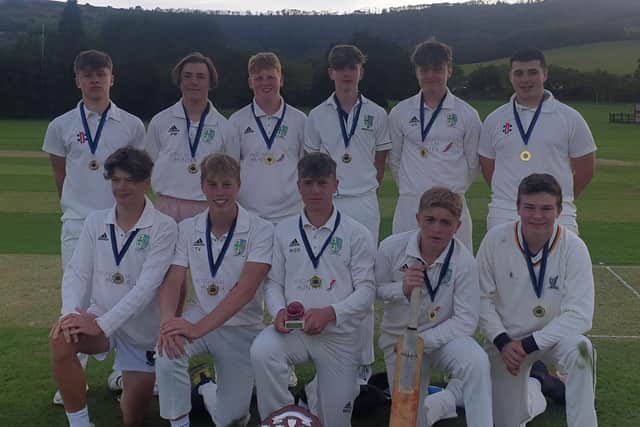 Ansty u15s with the Shield