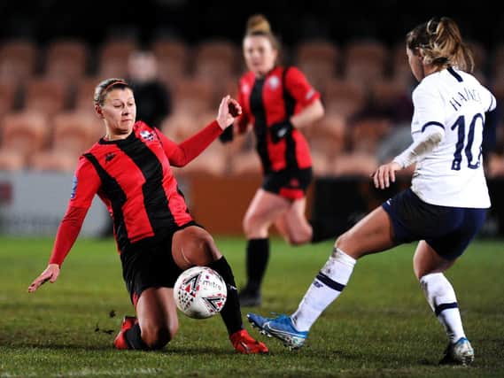 Lewes FC's under-14 and under-16 girls will design posters promoting womem's first team games / Picture: Getty