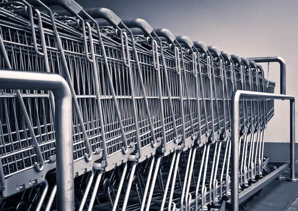 Trolleys. Shop stock picture from Pixabay SUS-200827-143900001