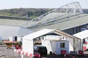 The testing facility at the Amex