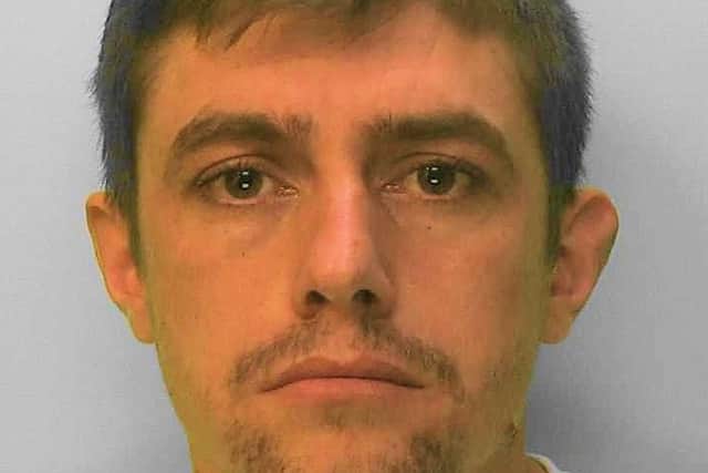 A drug dealer who wrapped his drugs in lottery tickets has been sentenced. Photo: Sussex Police