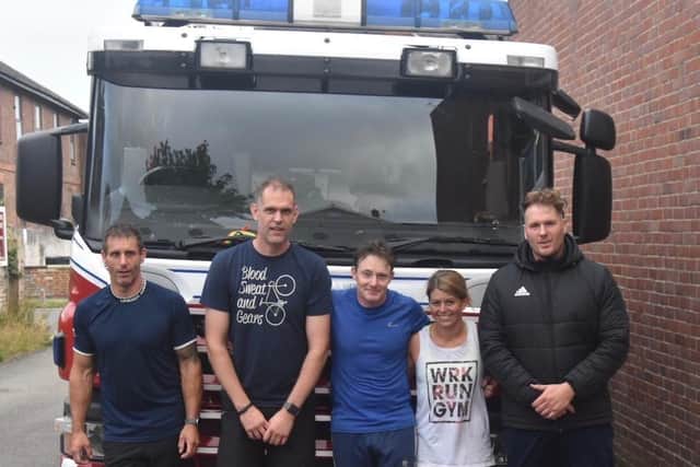 Littlehampton Blue Watch firefighters have raised more than £2,000