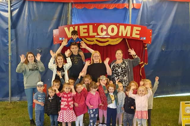 Beech Tree Childcare had a great time at Zippos Circus and even got to go in the ring