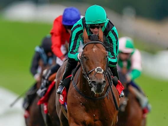 Century Dream and James Doyle on their way to Celebration Mile success at Goodwood on Saturday / Picture: Getty