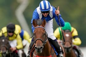 Jim Crowley wins on Modmin at Goodwood - his 2,000th winner / Picture: Alan Crowhurst, Getty