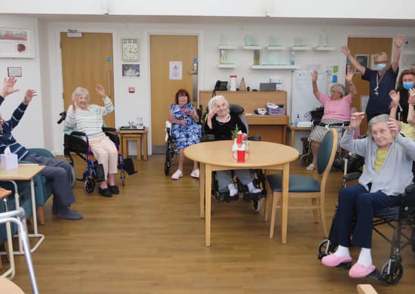 Residents at Valerie Manor care home
