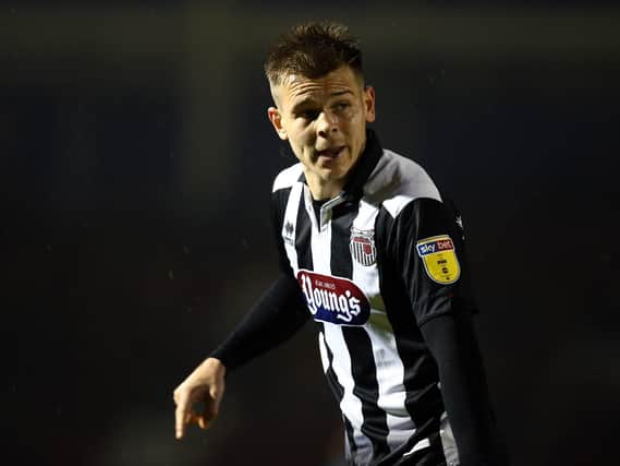 Jake Hessenthaler during his time at Grimsby