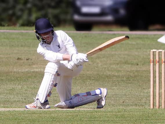 Buxted Park batting against Chiddingly / Picture: Ron Hill