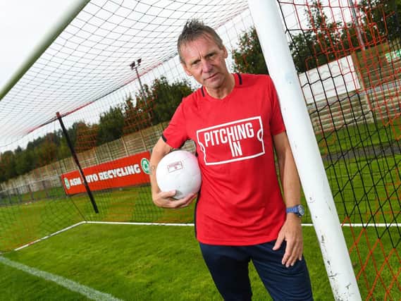 Stuart Pearce is backing the Pitching In campaign