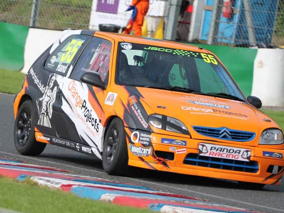 Charlie Hand goes for glory at Mallory Park
