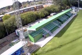 The new stand from above - enough to send rivals green with envy
