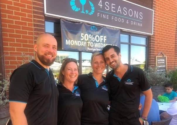 4 Seasons staff in Sovereign Harbour were rushed off their feet