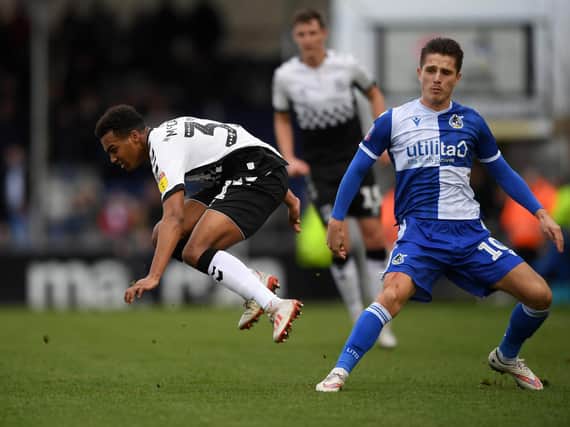 Tom Nichols in Bristol Rovers action / Picture: Getty