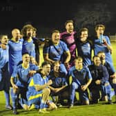 Northiam 75 - pictured after cup success last year - were among ESFL teams back in league action last Saturday