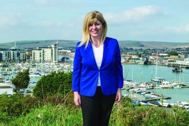 Maria Caulfield MP at Newhaven