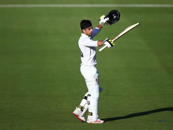 Tom Haines takes the plaudits after his ton at The Oval / Picture: Getty
