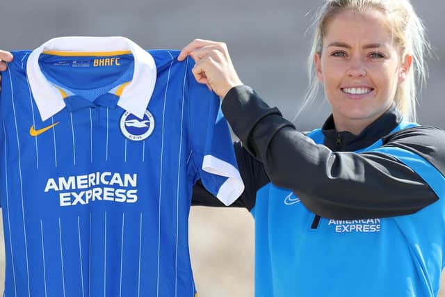 Denise O’Sullivan has signed for Brighton - credit James Boardman / BHAFC