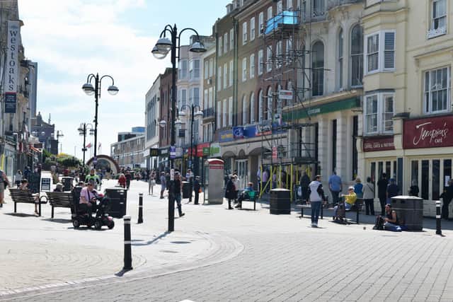 Hastings town centre