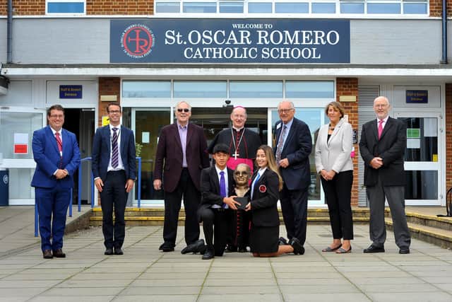 Chatsmore Catholic High School is changing its name to St Oscar Romero Catholic School. Pic Steve Robards SR2009103 SUS-201009-121245001