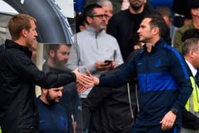 Brighton and Hove Albion head coach Graham Potter will welcome Frank Lampard's Chelsea to the Amex Stadium this Monday