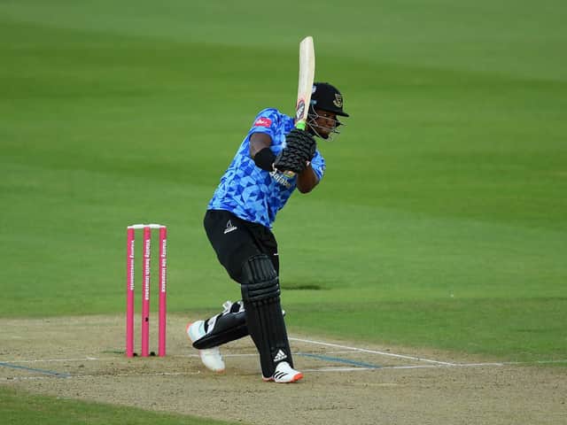 Delray Rawlins batted Sussex to a comfortable win / Picture: Getty