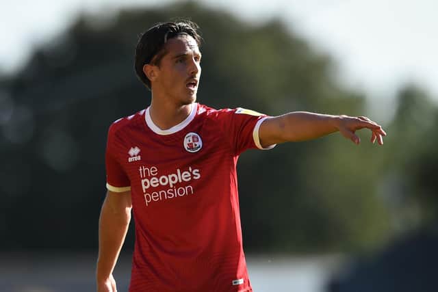 Crawley Town's Tom Nichols.