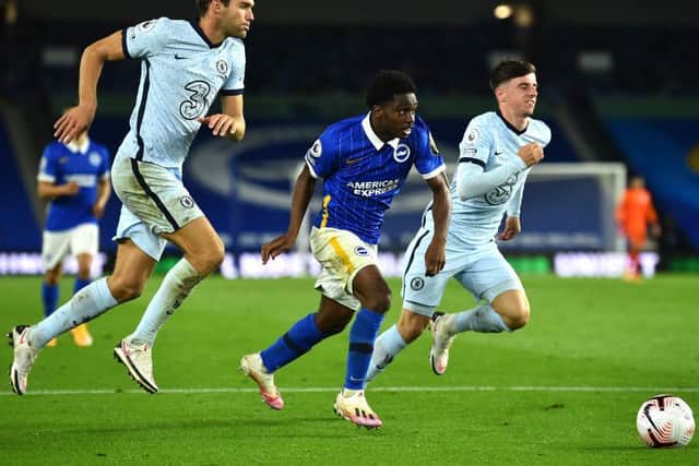 Tariq Lamptey was excellent for Brighton against his former club
