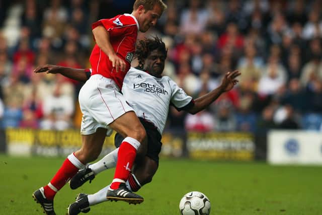John Robinson in action for Charlton against Fulham in the Premier League / Picture: Getty