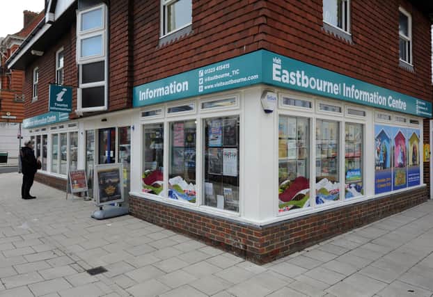 Eastbourne Tourist Information Centre (Photo by Jon Rigby) SUS-201203-093250008