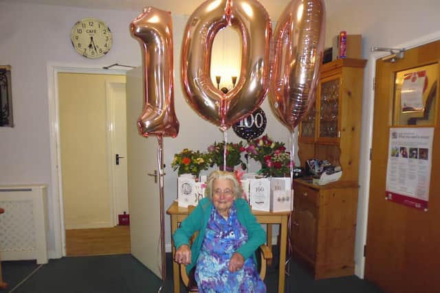 Kath Nash celebrates her 100th birthday