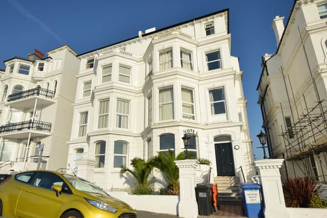 Halcyon Hotel, South Cliff, Eastbourne SUS-200915-121257001