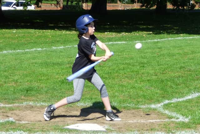 Big hitting in the little league