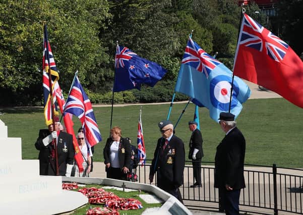 Battle of Britain Commemoration in Alexandra Park. Photo by Roberts Photographic. SUS-200914-084944001