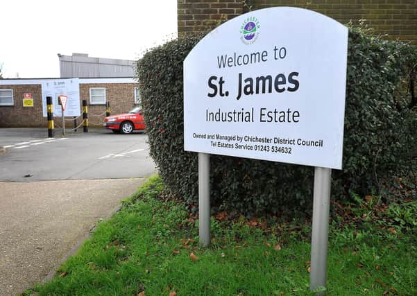 St James Industrial Estate. Chichester. Pic Steve Robards SR2002267 SUS-200226-200434001