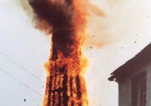 Ivor was part of the service’s response when a church caught fire in Cuckfield in 1980. The spectacle of the steeple on fire could be seen for miles around but the church was saved.