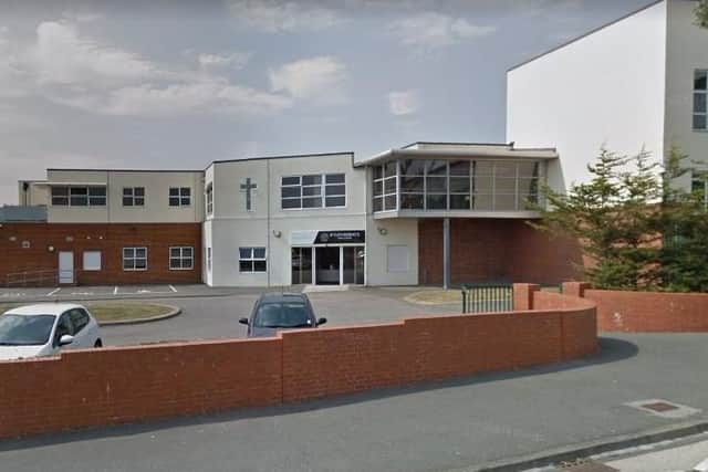 St Catherine's College, Eastbourne. Progress 8 score: -0.46 Description: Below average. Attainment 8 score: 42.5 SUS-190125-135329003