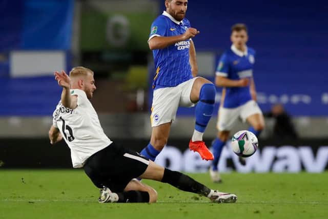 Alireza Jahanbakhsh scored one and created another during a 4-0 victory against Portsmouth