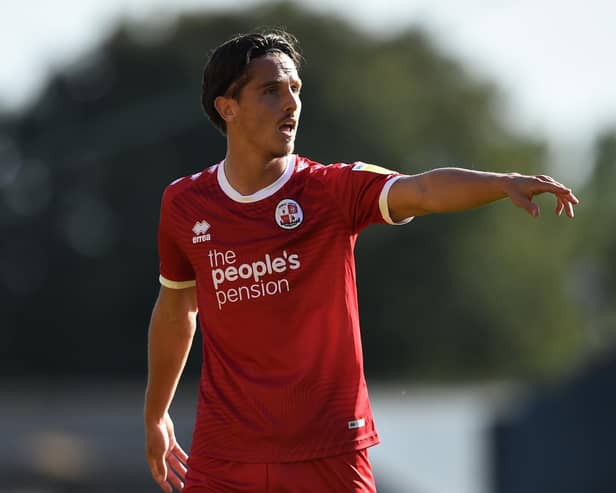 Crawley's Tom Nichols opened his Reds account / Picture: Getty