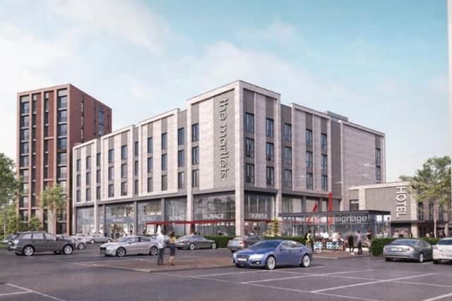 An artist’s impression of the town centre redevelopment. Picture: NewRiver