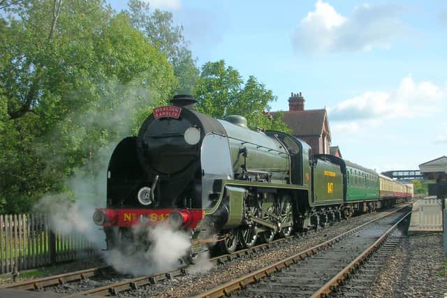 The Bluebell Railway says continuing support has pushed its fundraising appeal past £400,000. Picture: Peter Edwards