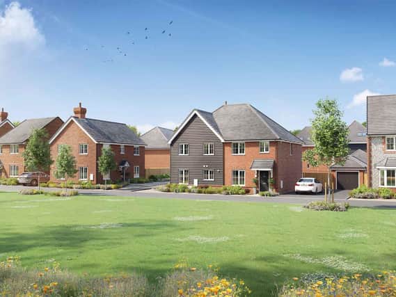 The Shopwyke Lakes development will consist of a range of two-to four-bedroom residences in a 'range of styles', providing 'much-needed new homes to the area'