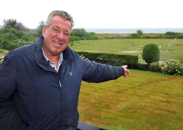 Peter Yeates wants to use a field he owns as an overflow car park at Prinsted