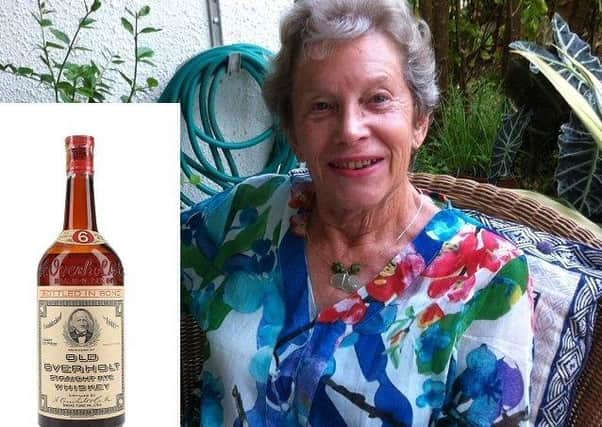 Rennie Wells from Bosham. Inset: The rare whiskey