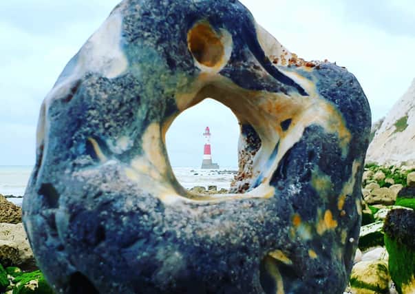 This striking photo of the Beachy Head lighthouse was shared by Fiona Coutts