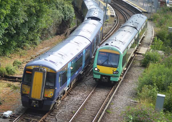 Southeastern and Southern train services