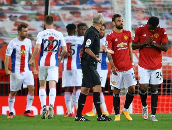 Manchester United suffered a 3-1 loss to Crystal Palace last week
