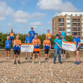 Run Academy Worthing members raising funds for MND association. Photo by Damon Cooper Photography