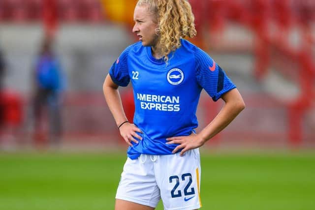 Katie Robinson joined Brighton from Bristol City