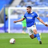 Brighton and Hove Albion striker Neal Maupay conceded a last gasp penalty against Manchester united