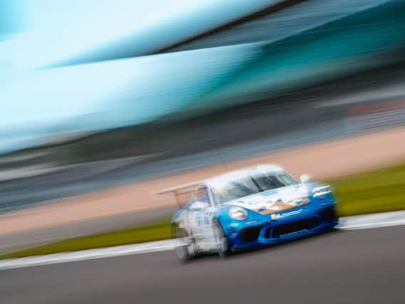 Will Martin goes for glory at Silverstone / Picture - Dan Bathie / Porsche GB